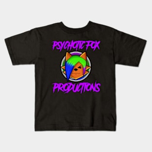 PsychoticFoxProductions Logo Kids T-Shirt